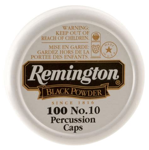 It began life as loaded 10MM and was shot to test rifles and pistols at an indoor. . Remington 10 percussion caps 100count